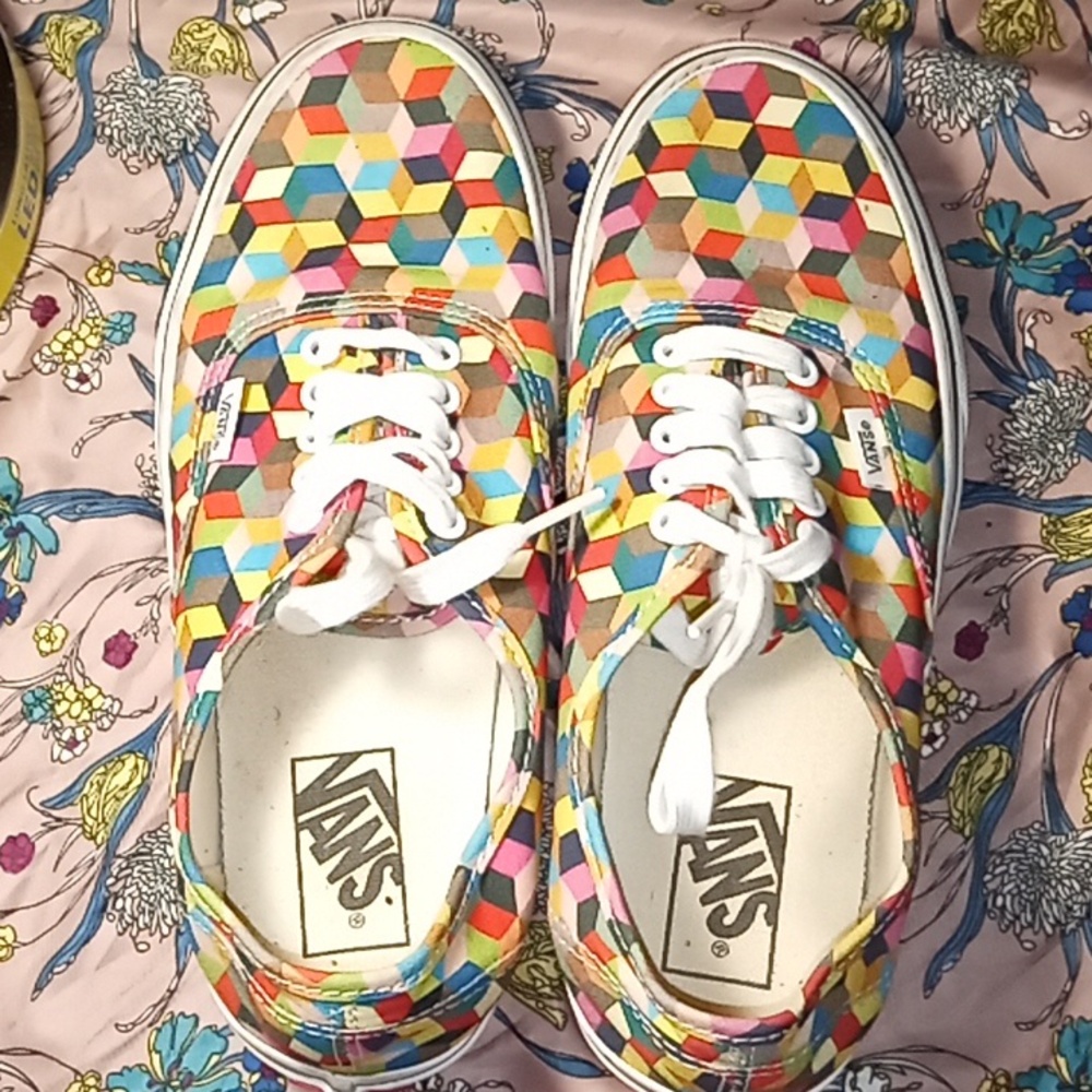 Rainbow shoes